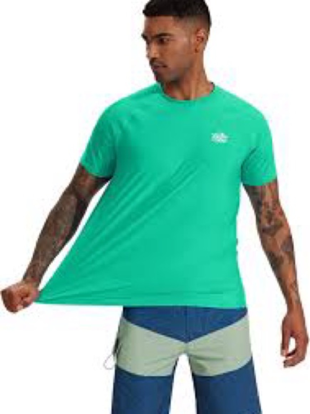 NWT WILLIT men's UPF 50+ sun protection fishing shirt chest logo size Large.